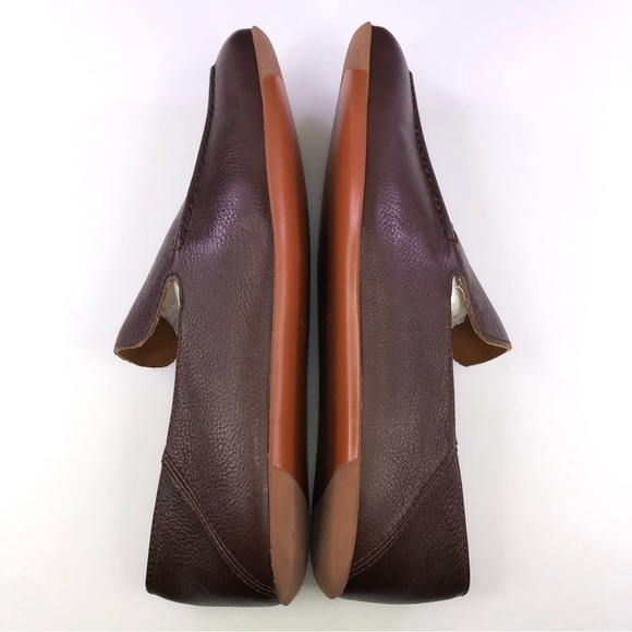 Men's The Men's Store Bloomingdale's Flat Last Push Down Loafer, 9, Brown - Picture 2 of 9